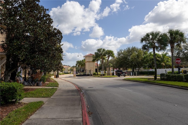 view of street