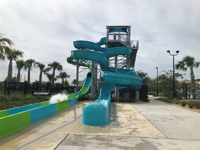 view of jungle gym