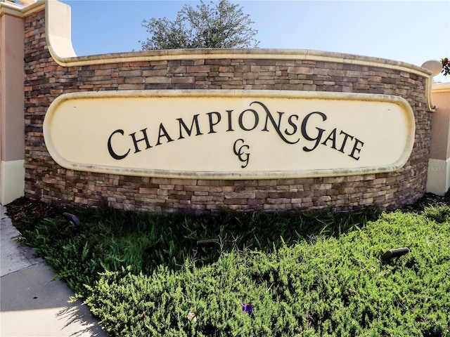 8938 Cabot Cliffs Dr, Davenport, FL 33896 - view of community / neighborhood sign