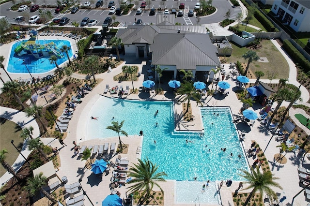 8938 Cabot Cliffs Dr, Davenport, FL 33896 - bird's eye view of a pool