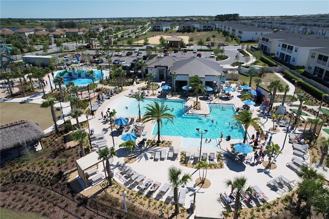 8938 Cabot Cliffs Dr, Davenport, FL 33896 - drone / aerial view of a pool area
