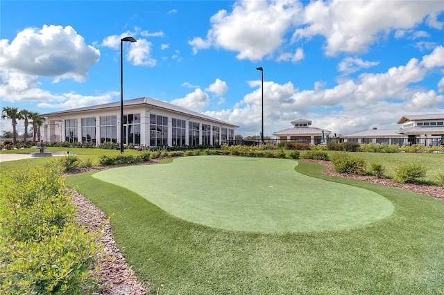 view of property's community featuring a gazebo