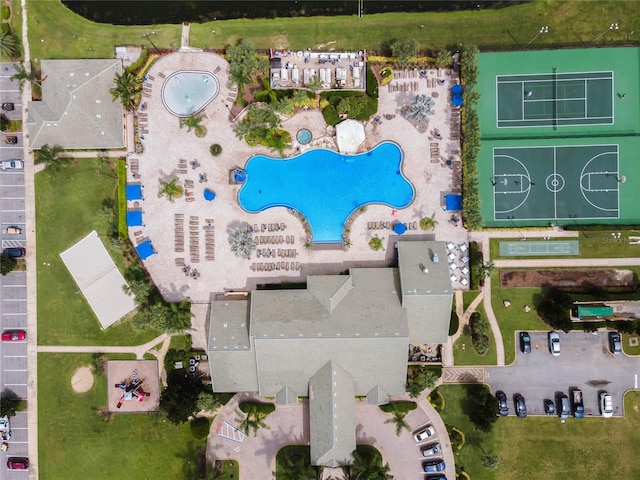 8947 Bismarck Palm Rd, Kissimmee, FL 34747 - aerial view