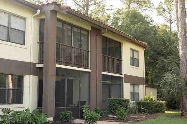 view of property
