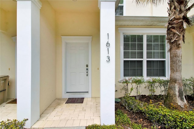 view of entrance to property