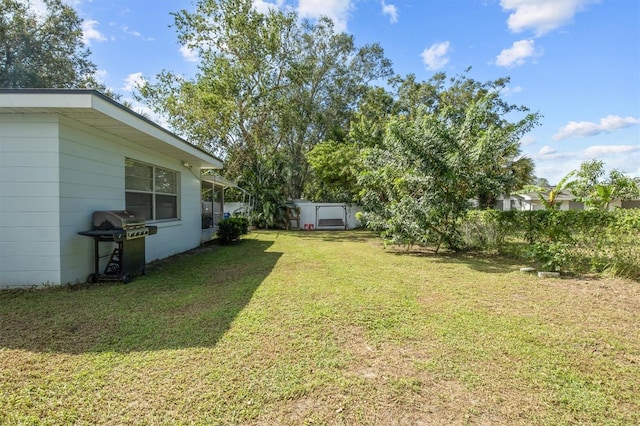 view of yard