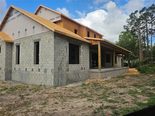 view of rear view of house