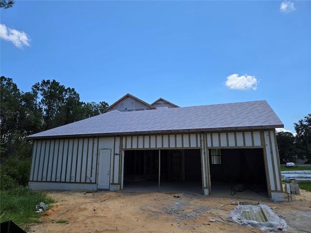 405 Long And Winding Rd, Howey In The Hills, FL 34737 - view of detached garage