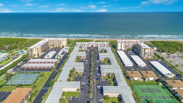 3150 N Atlantic Ave Unit 3-550, Cocoa Beach, FL 32931 - aerial view of property's location with expansive coastline