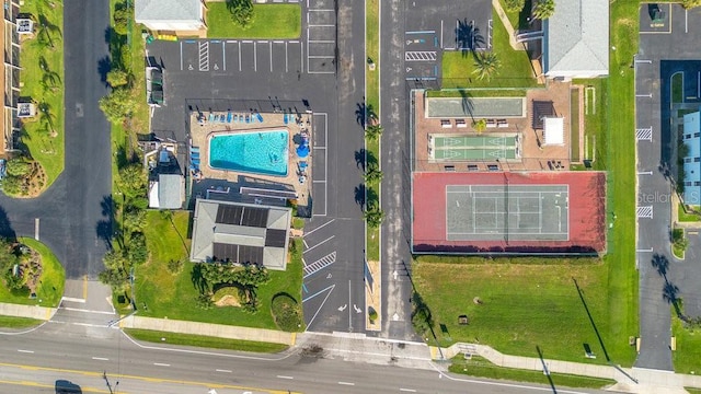 3150 N Atlantic Ave Unit 3-550, Cocoa Beach, FL 32931 - aerial view of a pool area