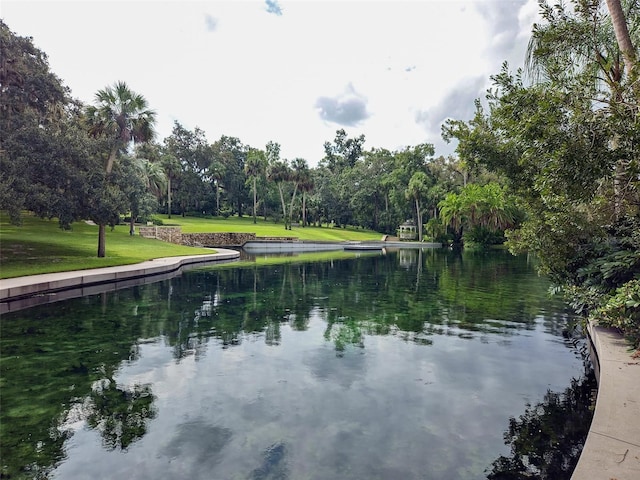 property view of water