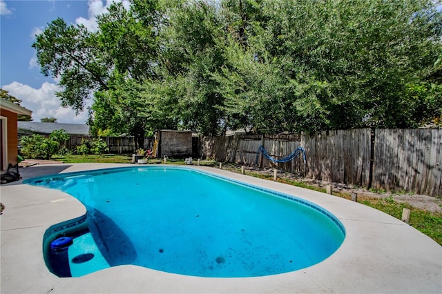 view of swimming pool