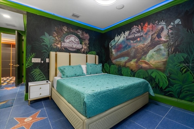 1021 Fantasy Dr, Davenport, FL 33896 - view of tiled bedroom