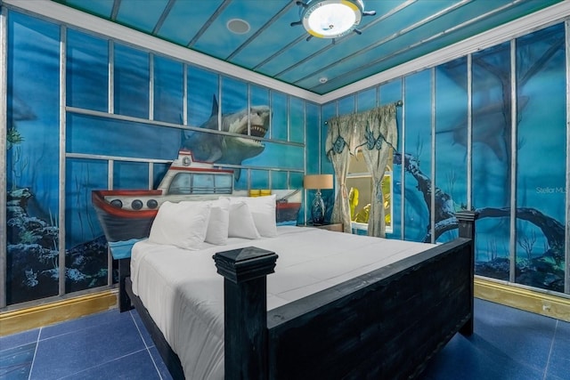 1021 Fantasy Dr, Davenport, FL 33896 - view of tiled bedroom