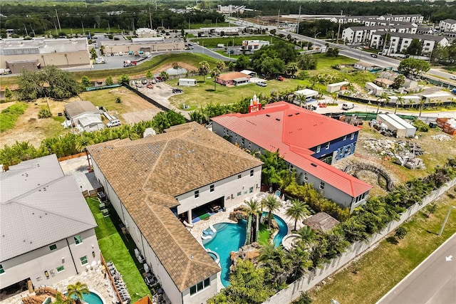 1021 Fantasy Dr, Davenport, FL 33896 - aerial view of a pool area