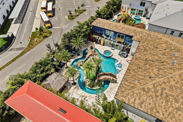 1021 Fantasy Dr, Davenport, FL 33896 - drone / aerial view of a pool