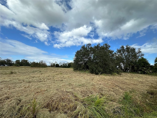 view of nature featuring a rural view