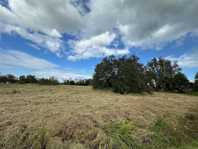 view of nature with a rural view