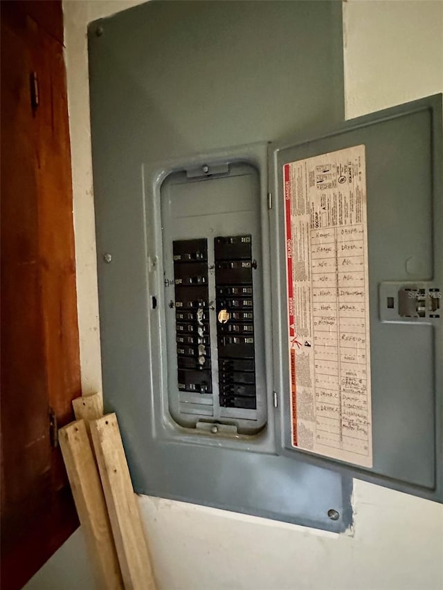 utilities with electric panel