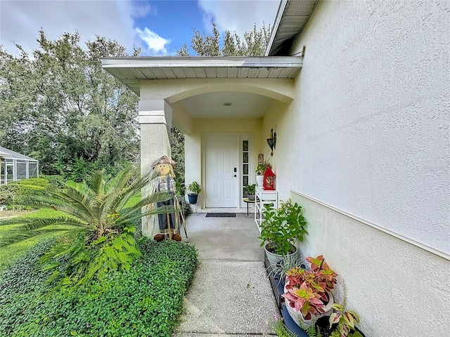 view of property entrance