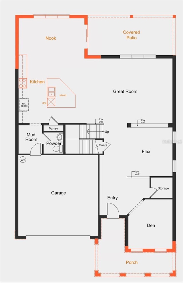 2346 Upland Ln, Apopka, FL 32712 - home floor plan