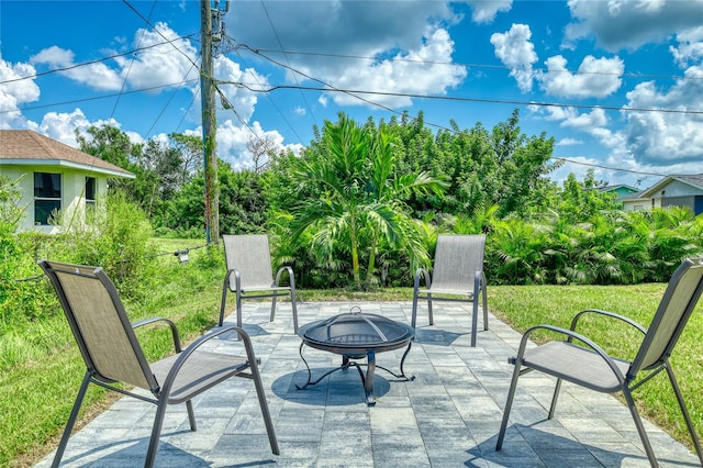 view of patio