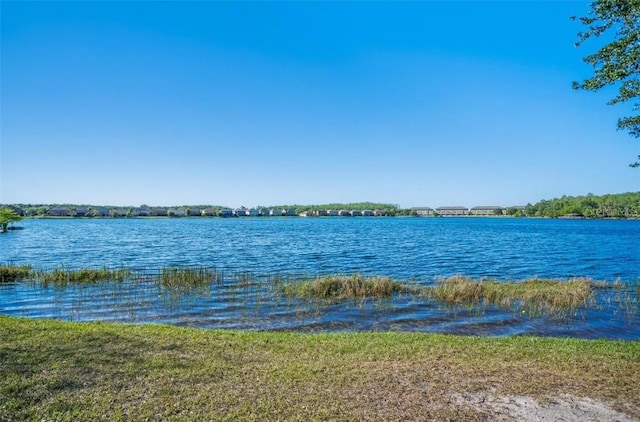 view of water feature