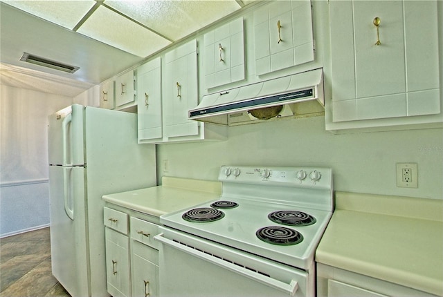 kitchen with white appliances