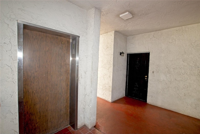 hallway with elevator