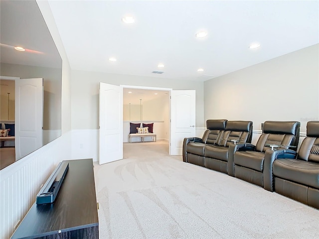 8920 Dove Valley Way, Davenport, FL 33896 - home theater room with recessed lighting and carpet flooring