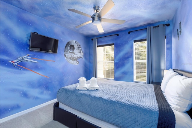 3052 Secret Lake Dr, Kissimmee, FL 34747 - bedroom featuring carpet flooring and ceiling fan