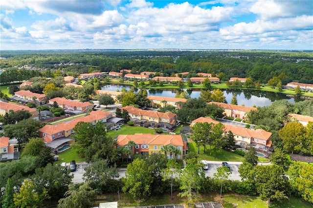 3052 Secret Lake Dr, Kissimmee, FL 34747 - aerial perspective of suburban area with a nearby body of water
