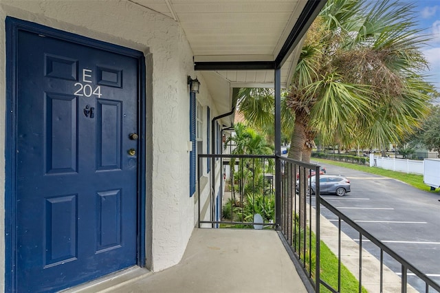 view of property entrance