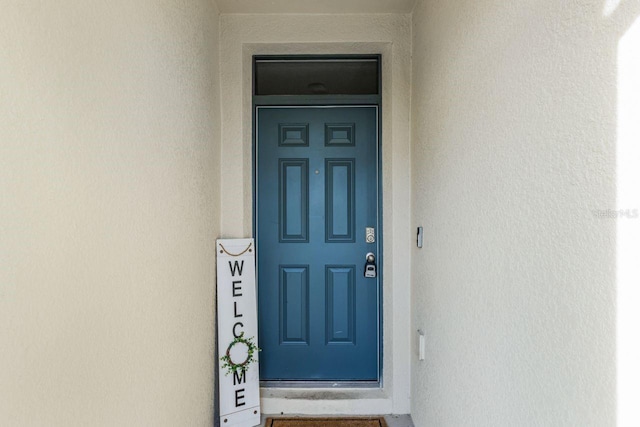 view of property entrance