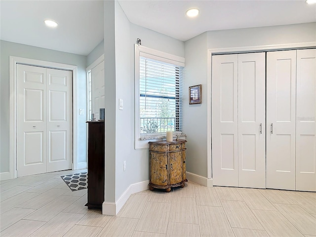 view of entrance foyer