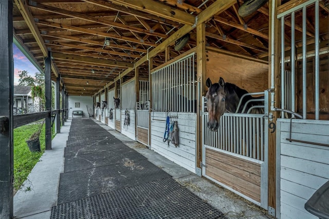 view of stable