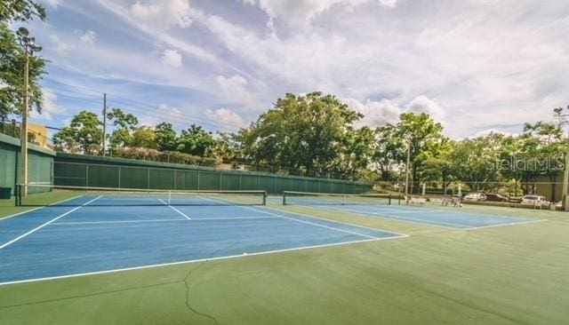 view of sport court with basketball court