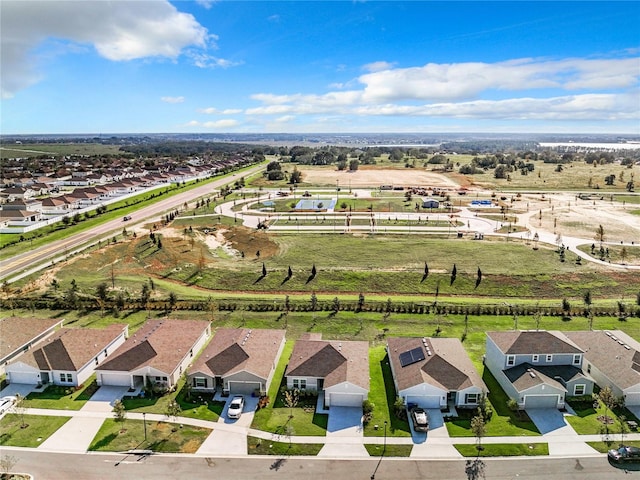 drone / aerial view featuring a rural view