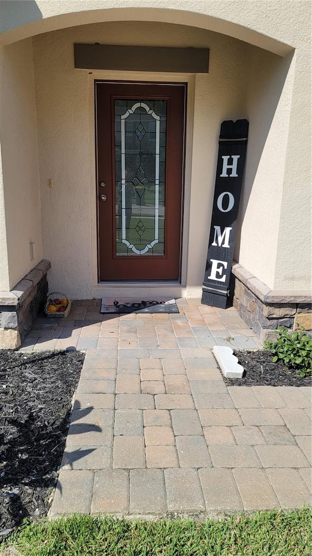 view of property entrance