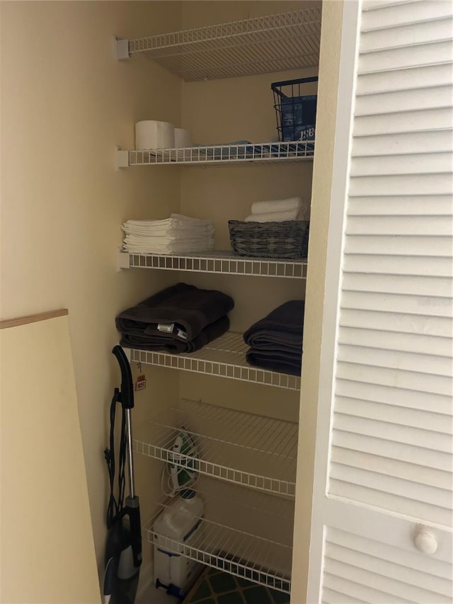 view of closet