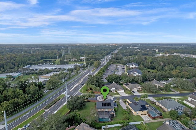 aerial view