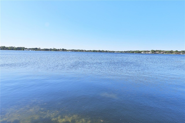 view of water feature