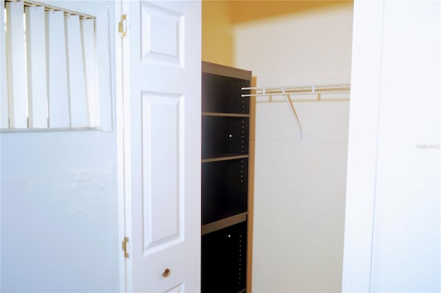 view of closet