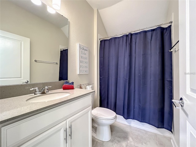 13041 Inkwell Aly, Winter Garden, FL 34787 - bathroom with a shower with curtain, vanity, and toilet