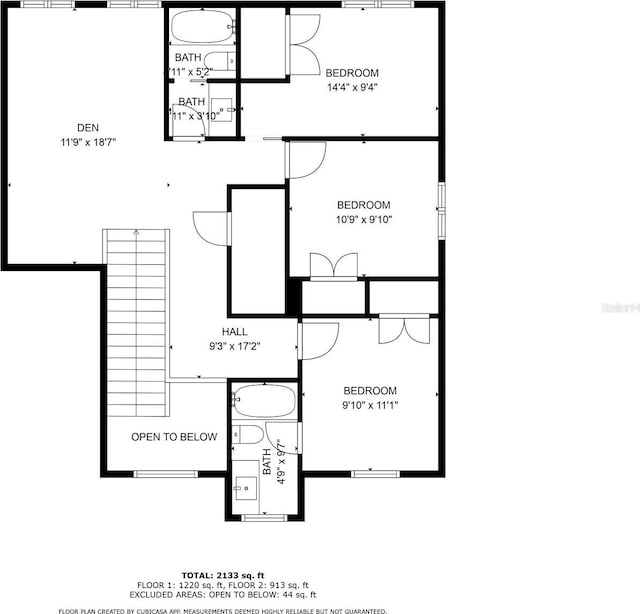 634 Burch Ave, Winter Garden, FL 34787 - home floor plan