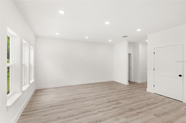 634 Burch Ave, Winter Garden, FL 34787 - unfurnished room featuring recessed lighting, light wood finished floors, and baseboards
