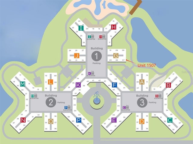 14501 Grove Resort Ave Unit 1507, Winter Garden, FL 34787 - parcel map