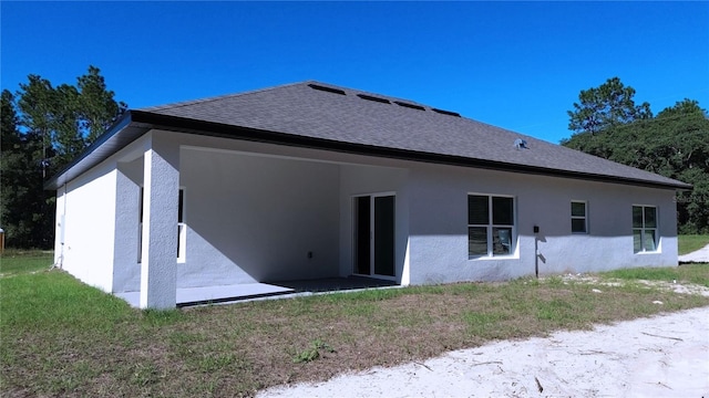 view of rear view of property