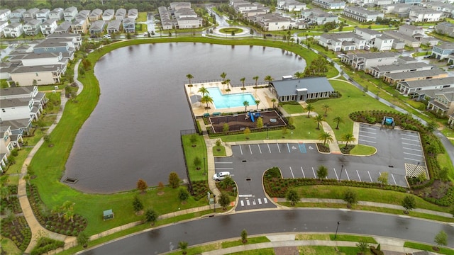 890 Terrapin Dr, Debary, FL 32713 - drone / aerial view with a water view and a residential view