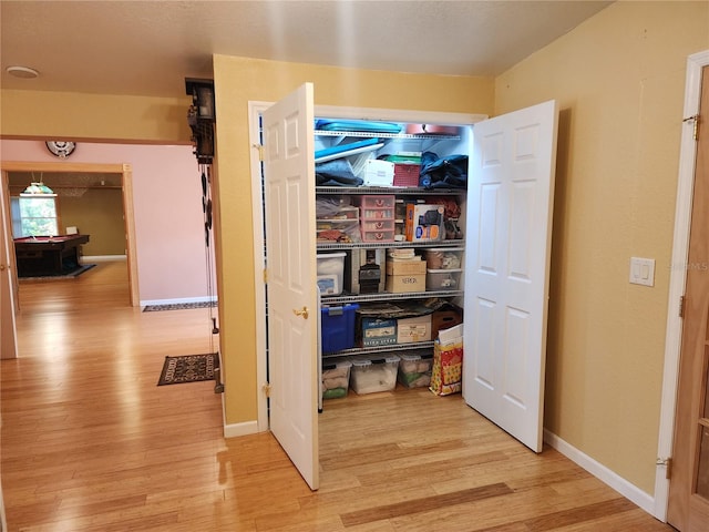 view of pantry